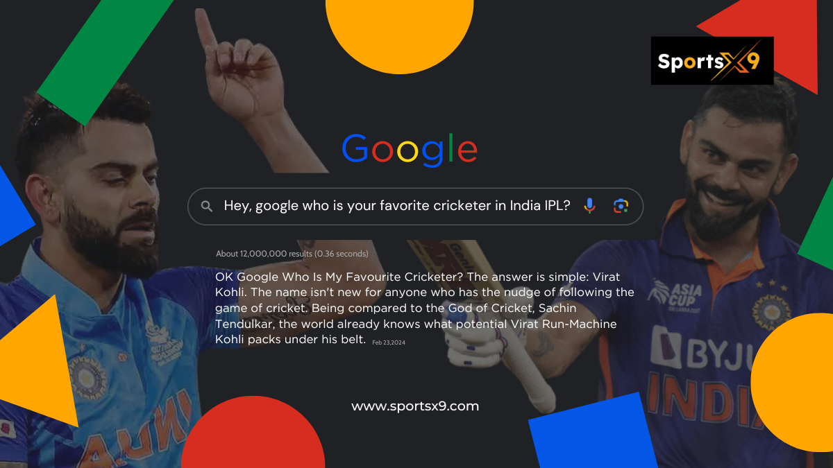 Hey, Google Who Is Your Favourite Cricketer In India IPL